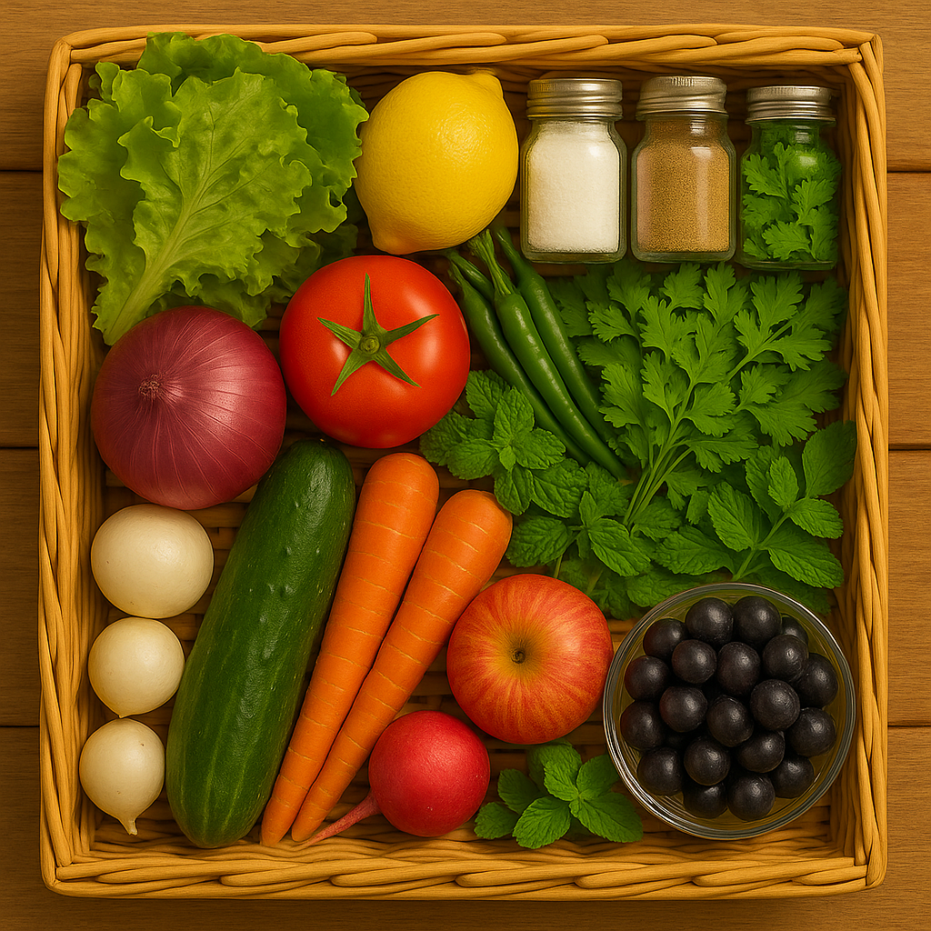 FRESH SALAD BASKET